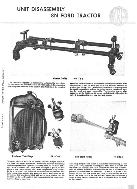 Kr Wilson Tool Catalog