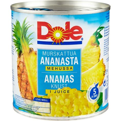 krossad ananas