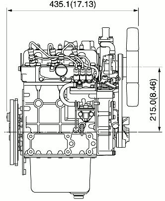 kubota diesel engine diagram 