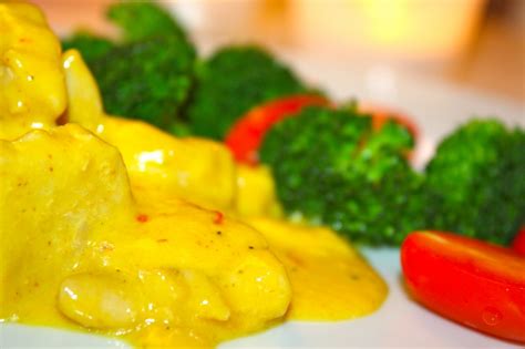 kyckling mango chutney curry grädde