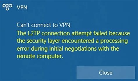 l2tp connection attempt failed security layer, The l2tp connection attempt failed error-it’s easy to fix. Failed attempt connection l2tp error fix easy summary