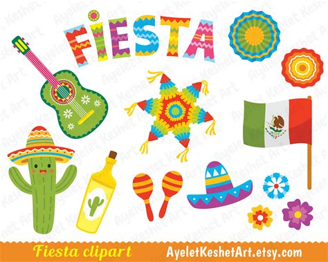 la fiesta clip art, Mexican fiesta party clip art