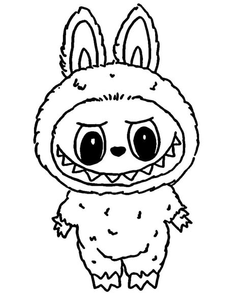 Labubu Printable Coloring Pages