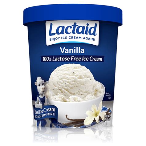lactaid vanilla ice cream