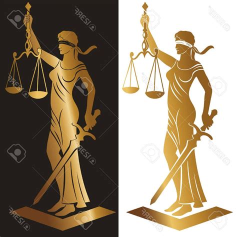 lady justice high resolution vector, Lady justice vector