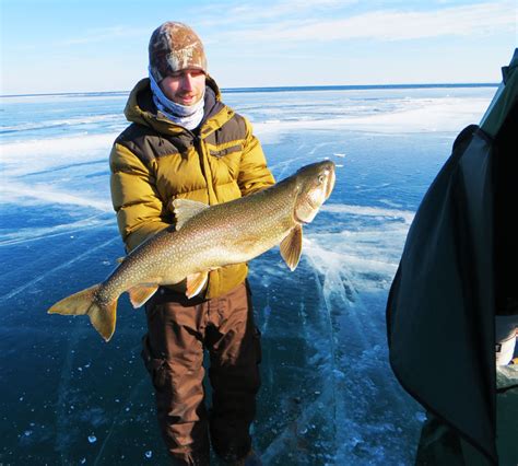 lake superior ice fishing