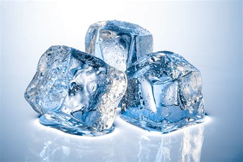 large ice cubes