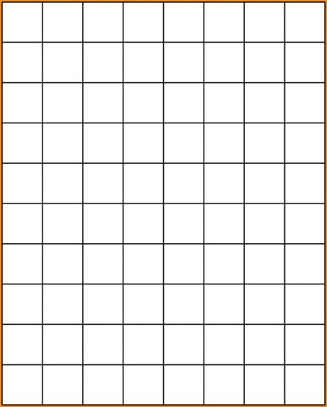 Large Square Graph Paper Printable