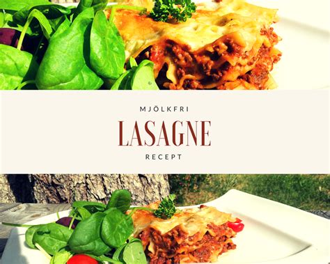 lasagne utan ost