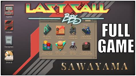 Last Call Bbs Walkthrough