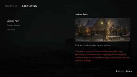 Last Of Us Levels Walkthrough