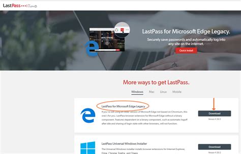 lastpass web browser extension for edge, Lastpass edge windows extension use set onmsft. How to set up and use lastpass on windows 10 edge in 14361 » onmsft.com