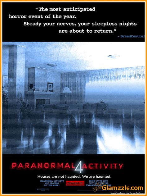 latest Paranormal Activity 4