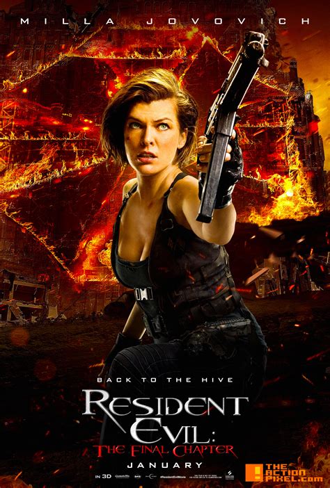 latest Resident Evil: The Final Chapter