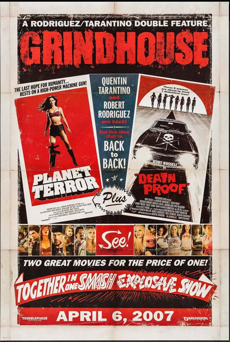 le streaming Double Feature: Grindhouse
