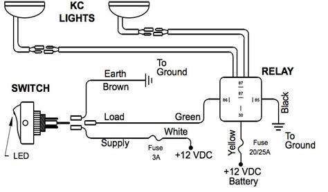 led offroad light wiring diagram 