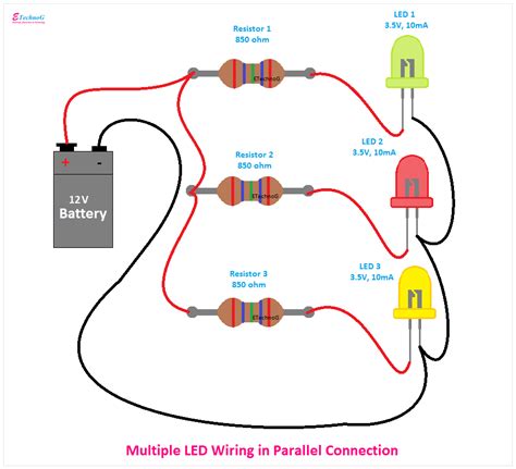led series parallel wiring diagrams 