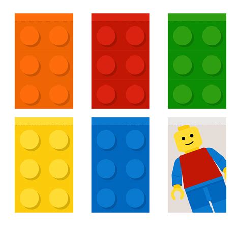 Lego Block Printable