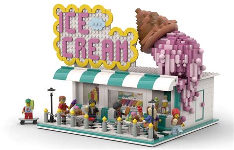 lego ice cream store