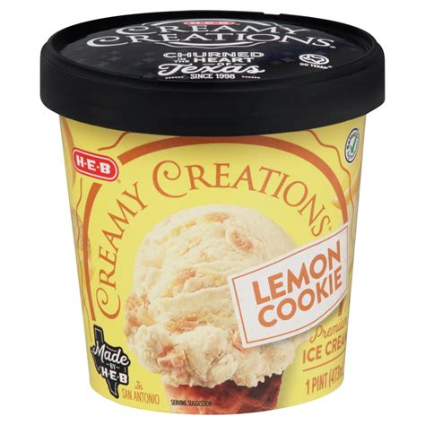 lemon cookie ice cream