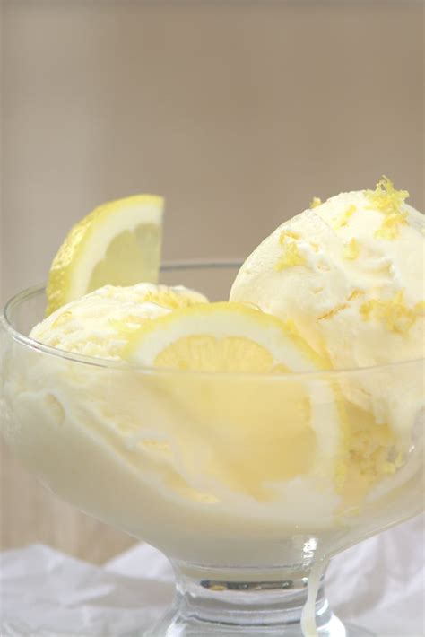 lemon custard ice cream recipe