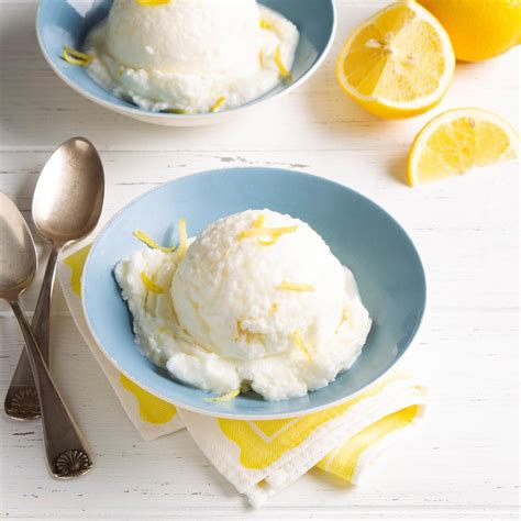lemon sherbet ice cream