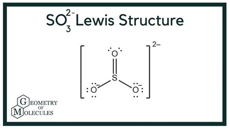 lewis diagram so32 