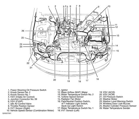 lexus es300 engine diagram 