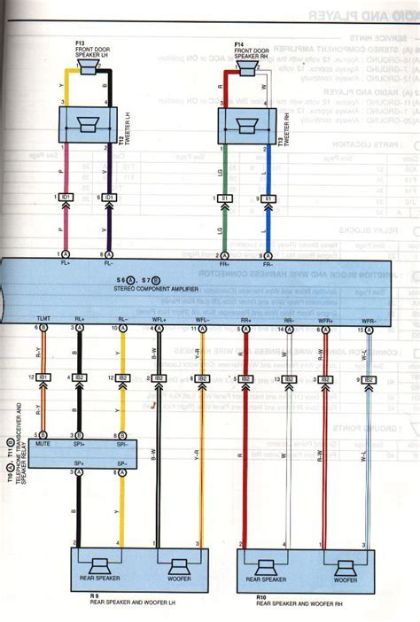 lexus is200 radio wiring diagram 