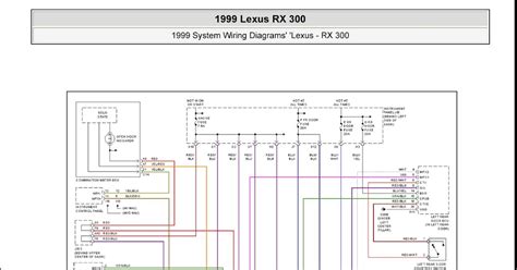 lexus rx300 wiring diagram door 