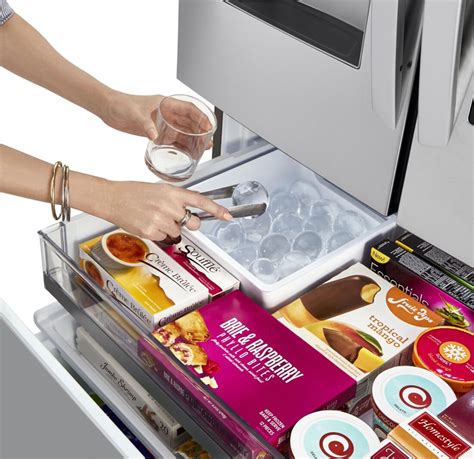 lg fridge with craft ice maker