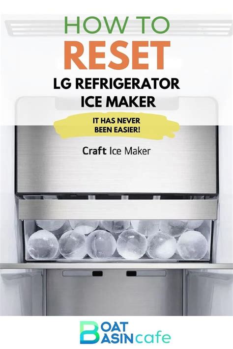 lg reset ice maker