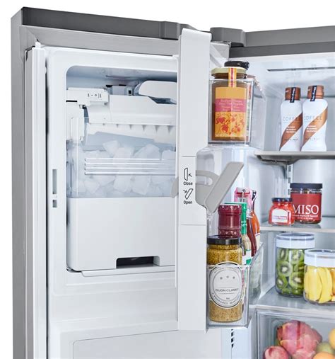 lg smart inverter refrigerator ice maker