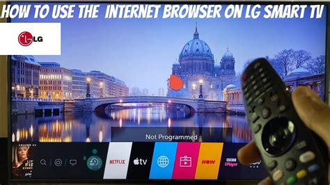 lg smart tv browser app, Android tv vs webos: here's how google and lg's tv platforms compare (2024)
