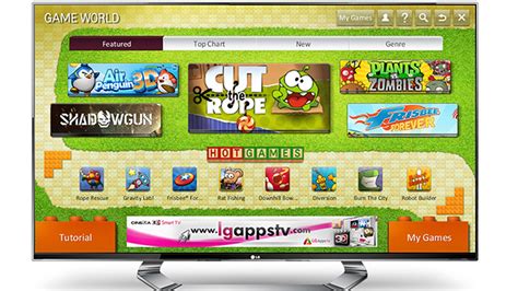 lg smart tv games, Lg launching smart tv game portal, big-name games on the way