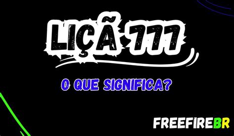 liçao 777