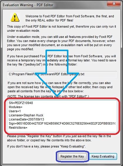 license key foxit pdf editor, Where is the license information of foxit pdf editor? – help center
