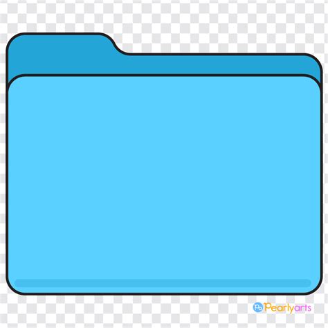 light blue folder icon, 