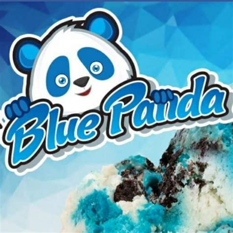 lil blue panda ice cream