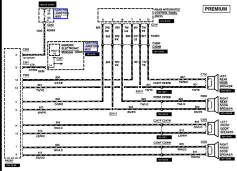 lincoln navigator wiring harness diagram 