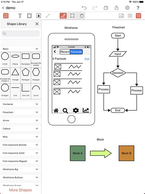 line diagram app 