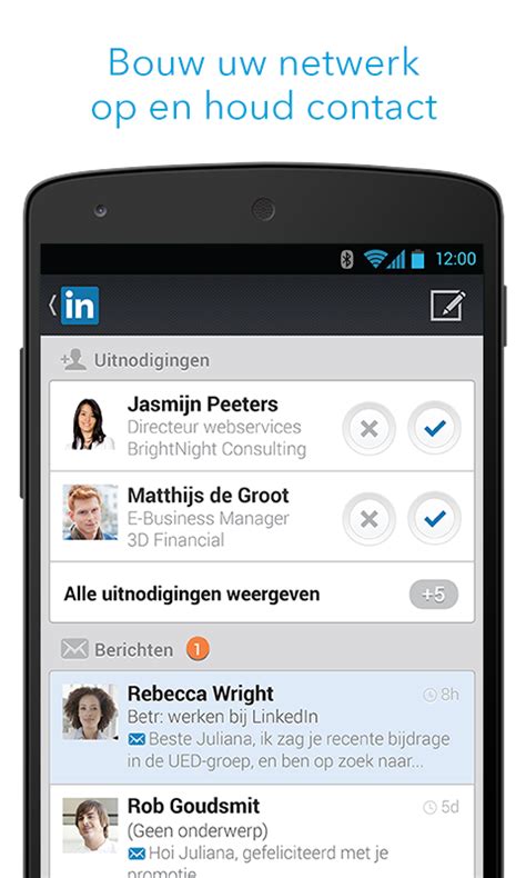 linkedin android-app, 
