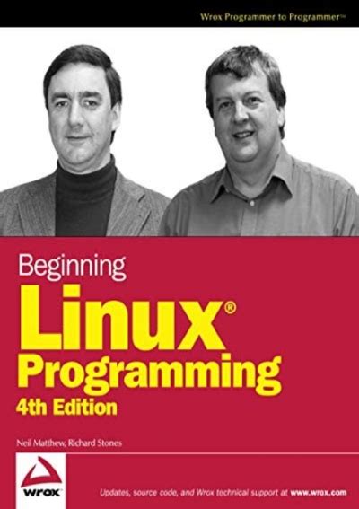 linux programming pdf, [pdf] beginning linux programming, 4th edition