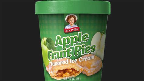 little debbie apple pie ice cream