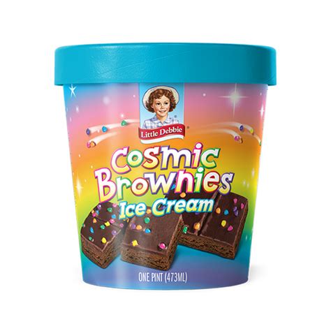 little debbie cosmic brownie ice cream