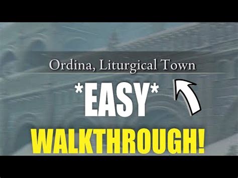 Liturgical Town Walkthrough