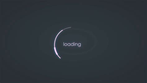 loading screen motion design, 