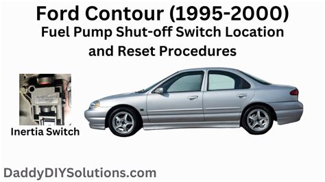 location of fuel filter 96 ford contour 