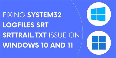 log file c windows system32 logfiles srt, Cara repair “log file: c:windows\system32\logfiles\srt\srttrail.txt”