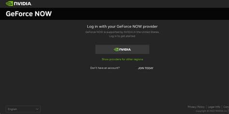 log in nvidia geforce now, Neón